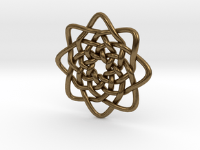 Circle Knots in Natural Bronze