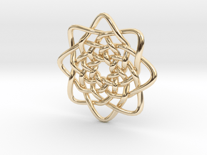 Circle Knots in 14K Yellow Gold