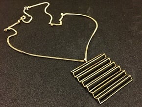 ÅÄÖ_Pendant in Polished Brass