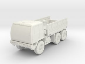 Miniature M1083 Oshkosh Standard Cargo truck in White Natural Versatile Plastic: 1:100