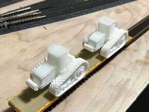 Agco Challenger Tractor - Nscale in Smooth Fine Detail Plastic