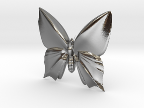 Butterfly-1 in Polished Silver