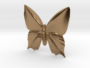 Butterfly-1 in Natural Brass