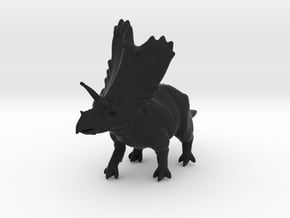 DINO - Pentaceratops in Black Natural Versatile Plastic
