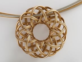 Rosa-8c3x (from $15) in 14k Rose Gold Plated Brass