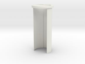 Custom Request - 1.14"OD 26650 battery holder in White Natural Versatile Plastic