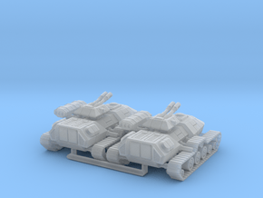 1/270 Rebel T3-B Heavy Attack Tanks (2) in Tan Fine Detail Plastic