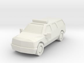 Ford SUV in White Natural Versatile Plastic: 1:160 - N