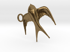 Swallow in Natural Bronze
