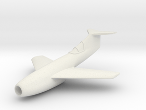 (1:144) Messerschmitt Me P.1106 T-tail version in White Natural Versatile Plastic