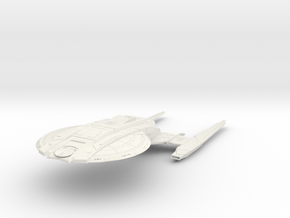 Federation New Orleans Class Cruiser in White Natural Versatile Plastic