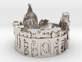Rome Ring - Gift for Designer in Platinum: 5.5 / 50.25