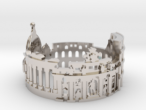 Rome Ring - Gift for Designer in Platinum: 11.5 / 65.25
