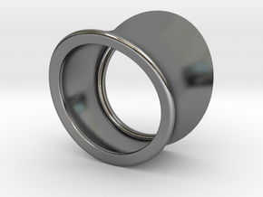 silver PLAIN ring in Polished Silver