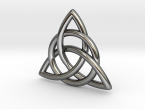 Celtic Knot in Polished Silver