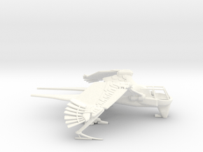 Ornithopter - Swallow Class (Landed) in White Processed Versatile Plastic