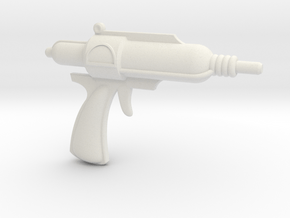Man of Mystery Electron Pistol in White Natural Versatile Plastic