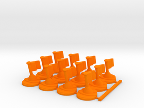 Twilight Army in Orange Processed Versatile Plastic