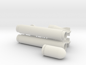 G7 Torpedo in 1 to 32 in White Natural Versatile Plastic