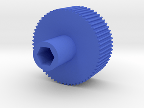 3-16 finger nut driver in Blue Processed Versatile Plastic