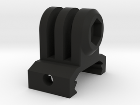 GoPro Picatinny Mount (Side Tilting) in Black Premium Versatile Plastic