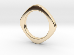 Sol in 14k Gold Plated Brass