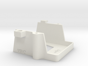 VRC Super Astute - G2 - Battery Holder (Fr) Lipo in White Natural Versatile Plastic