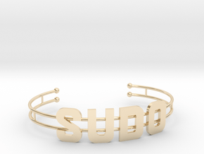 SUDO bracelet in 14K Yellow Gold