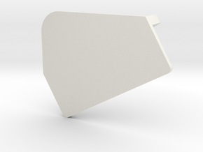 Fan Mount 30x30mm in White Natural Versatile Plastic