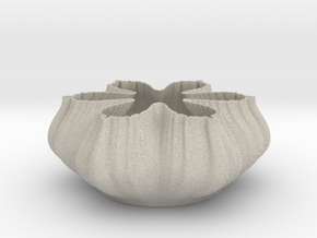Fractal Bowl 2108 in Natural Sandstone