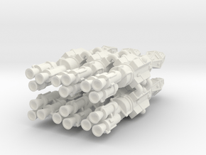 Frontier Frigate 6 Sprue in White Natural Versatile Plastic