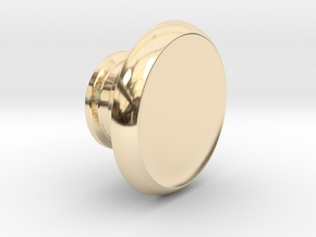 Attachment Hub Cover - for Kitchenaid Stand Mixer in 14k Gold Plated Brass