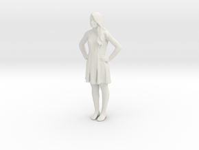 Printle C Femme 737 - 1/32 - wob in White Natural Versatile Plastic