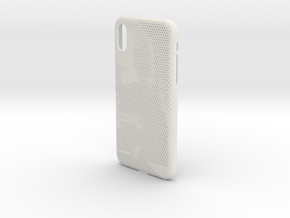 iPhone X case_Darth Vader in White Premium Versatile Plastic