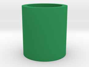 Succulent and air plant pot in Green Processed Versatile Plastic