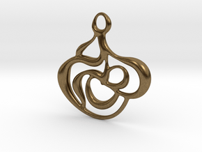 Swirly branches in Natural Bronze