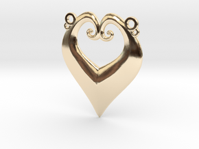 Heart-y in 14k Gold Plated Brass