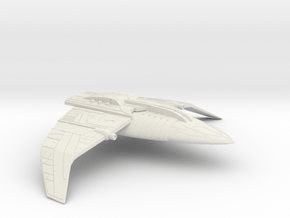 Bajoran Interceptor in White Natural Versatile Plastic