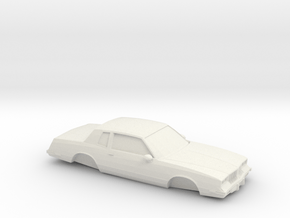 1/32 1983 Oldsmobile Cutlass Supreme in White Natural Versatile Plastic