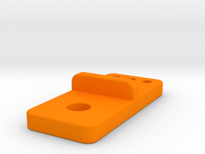 OX CNC - X Axis Limit Switch Bracket v3 in Orange Processed Versatile Plastic