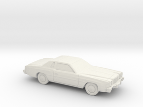 1/87 1978-79 Chrysler Cordoba in White Natural Versatile Plastic