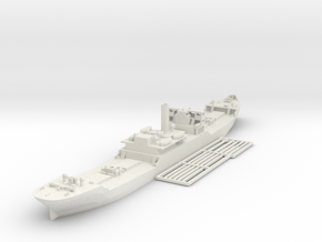 EFC 1013 WW1 freighter Various Scales in White Natural Versatile Plastic: 1:700