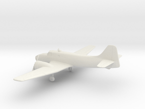 Fokker S.13 Universal Trainer in White Natural Versatile Plastic: 1:64 - S