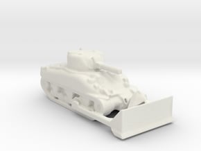 m4  sherman dozer 1/100 in White Natural Versatile Plastic