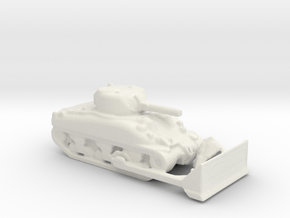 m4  sherman dozer 1/200 in White Natural Versatile Plastic