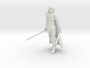 Elf Ranger in White Natural Versatile Plastic