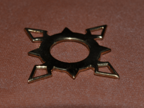 Solhanna Pendant in Polished Bronze