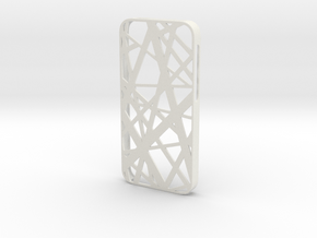 iPhone SE/5S case_Intersection in White Premium Versatile Plastic
