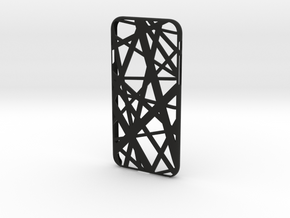 iPhone 7 & 8 Case_Intersection in Black Premium Versatile Plastic