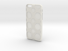 iPhone 6/6S Case_Dots in White Premium Versatile Plastic